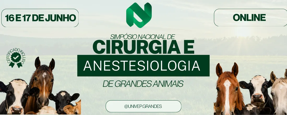Simpósio Online de Cirurgia e Anestesiologia de Grandes Animais