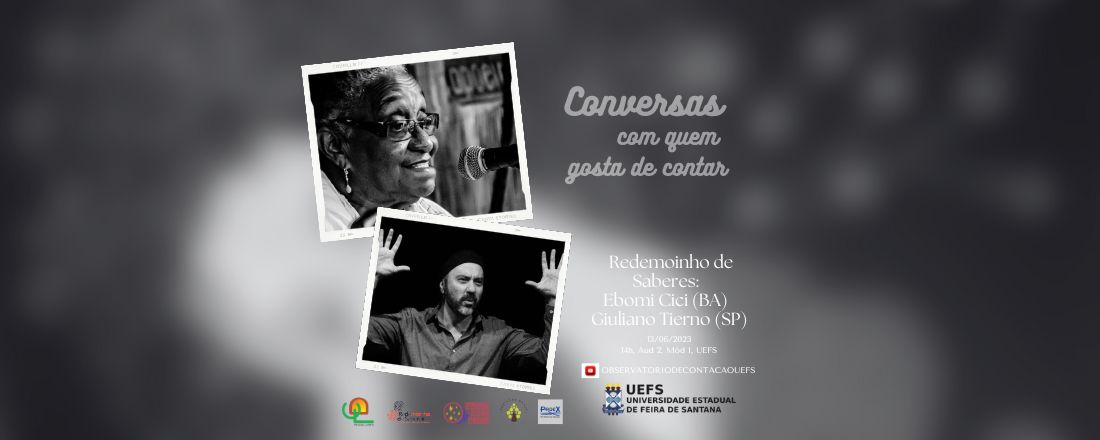 Conversas com quem gosta de contar: Edição Redemoinho de Saberes