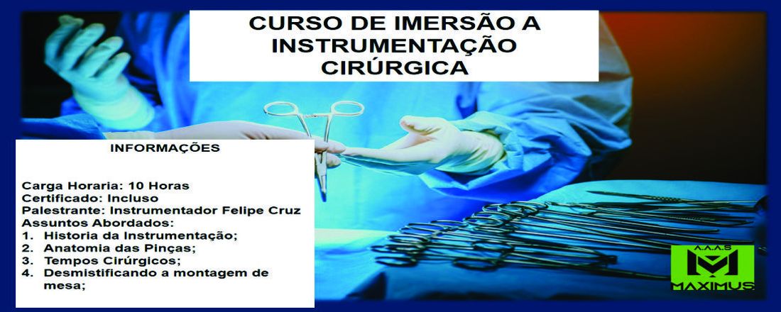 Imersão a Instrumentação Cirúrgica - Para Acadêmicos