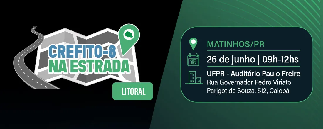 CREFITO-8 na Estrada - Matinhos/PR