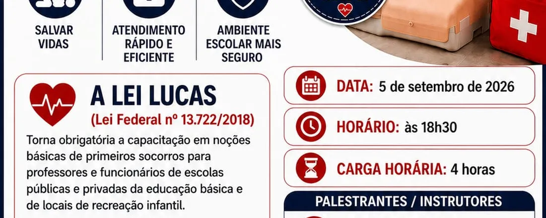 TREINAMENTO DE PRIMEIROS SOCORROS