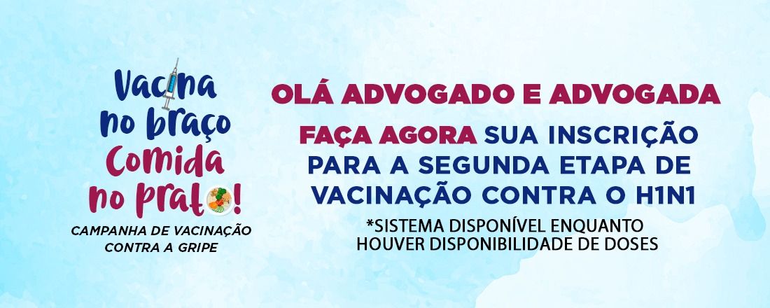 Vacinação H1N1 || 2ª etapa