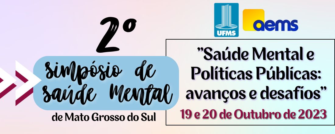 2º Simpósio de Saúde Mental de Mato Grosso do Sul