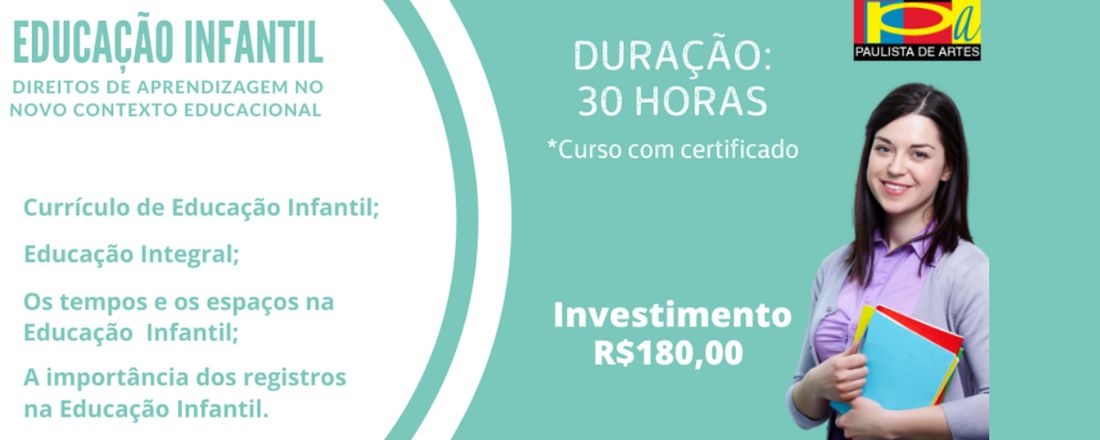 Curso EaD de Educação Infantil