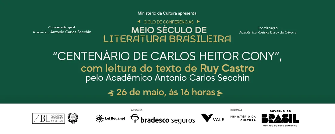 Centenário de Carlos Heitor Cony