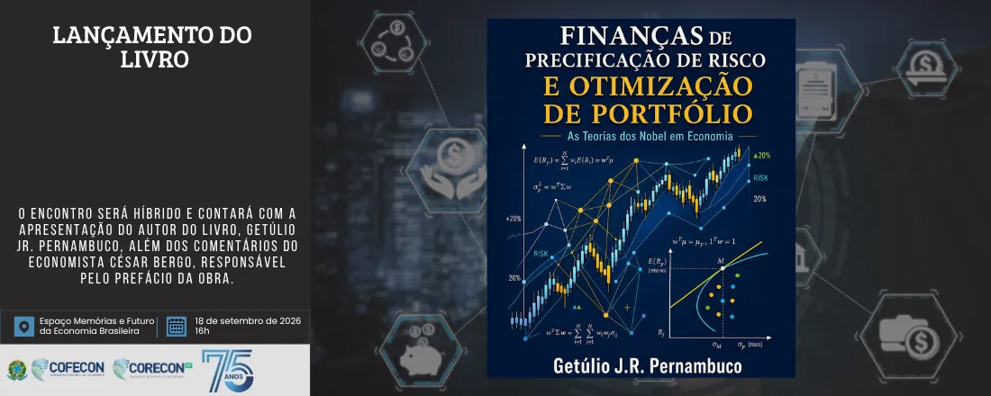 Lançamento do Livro | Finanças, Risco e Otimização de Portfólio