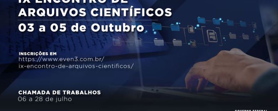 IX Encontro de Arquivos Científicos