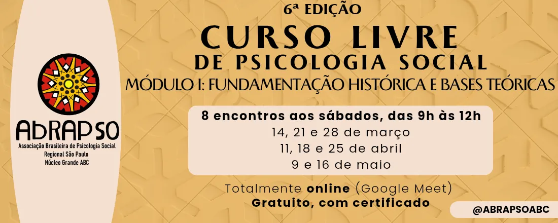 Curso Livre de Psicologia Social