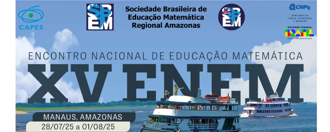 XV Encontro Nacional de Educação Matemática