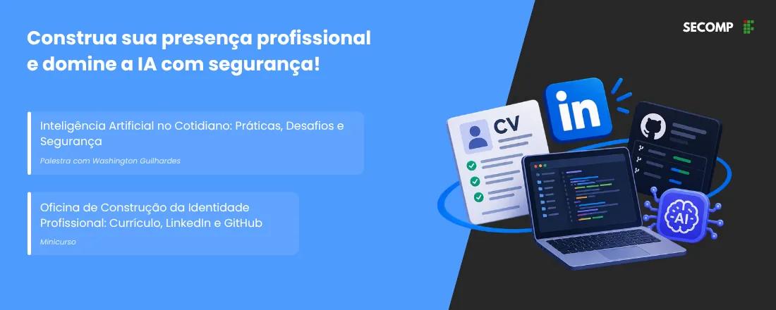 Construa sua presença profissional e domine a IA com segurança!