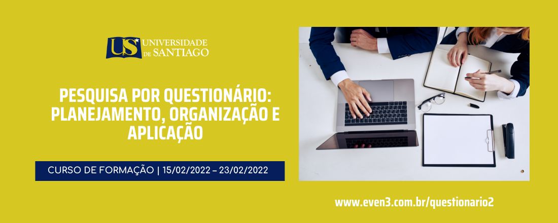 Pesquisa por questionário: planejamento, organização e aplicação