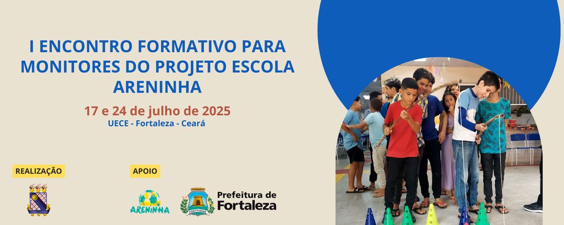 I Encontro Formativo para monitores do Projeto Escola Areninha