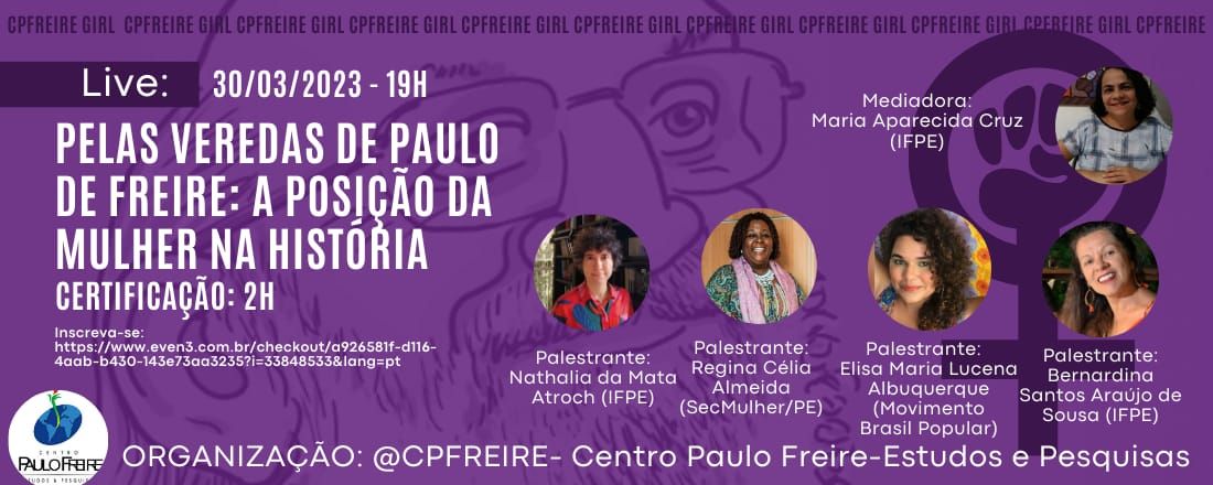 Pelas veredas de Paulo de Freire: A posição da mulher na história