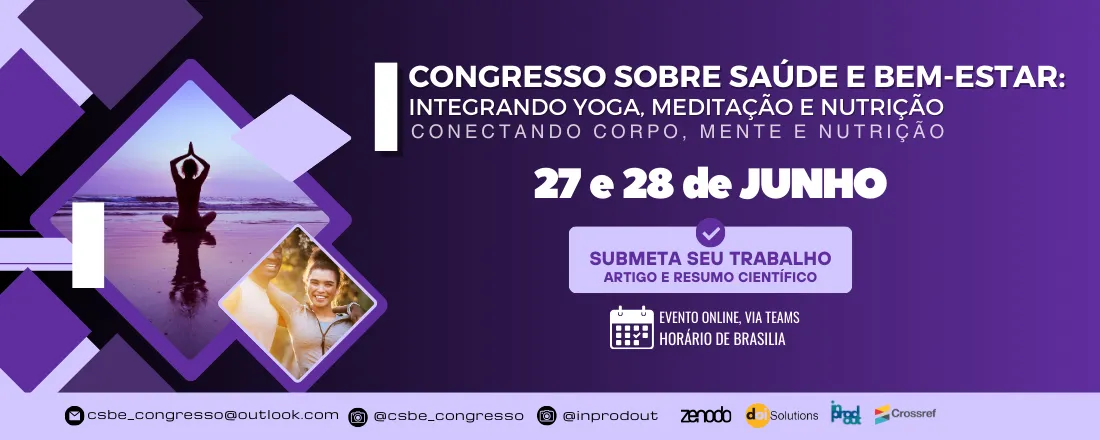I Congresso sobre Saúde e Bem-estar: Integrando Yoga, Meditação e Nutrição (CSBE)