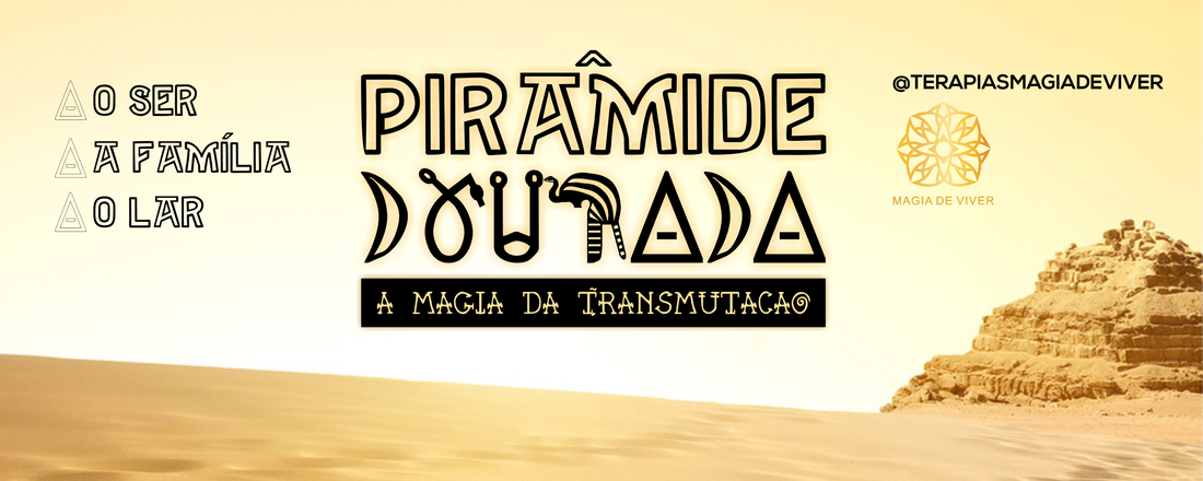 Terapia Energética Pirâmide Dourada