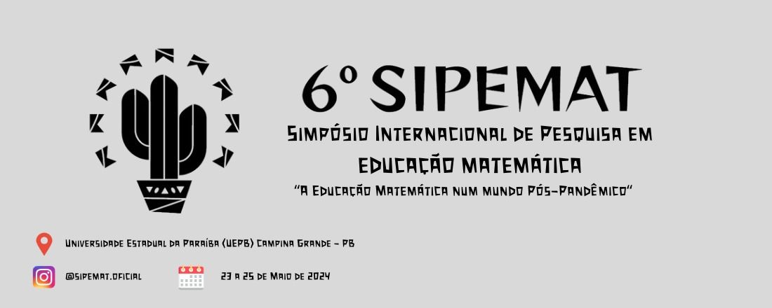 6º Simpósio Internacional de Pesquisa em Educação Matemática