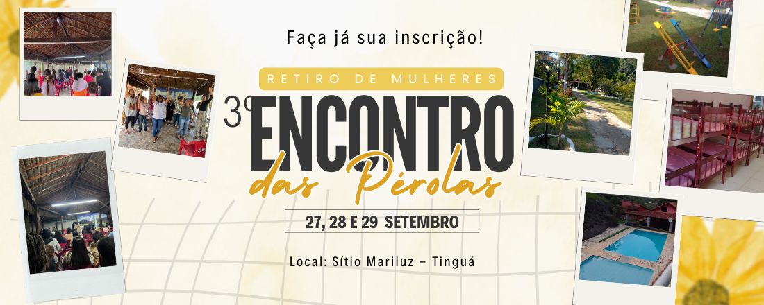 Retiro de mulheres - Encontro das pérolas