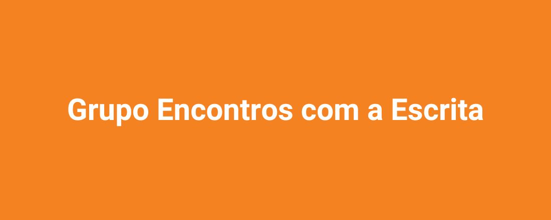 Grupo Encontros com a Escrita