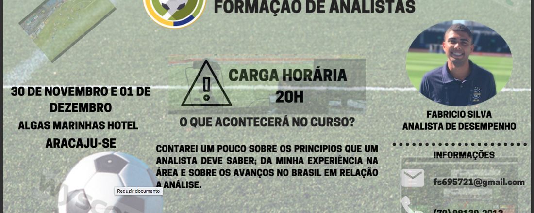 Curso de Capacitação e Formação para Analistas