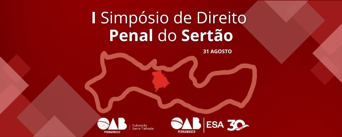 I Simpósio de Direito Penal do Sertão