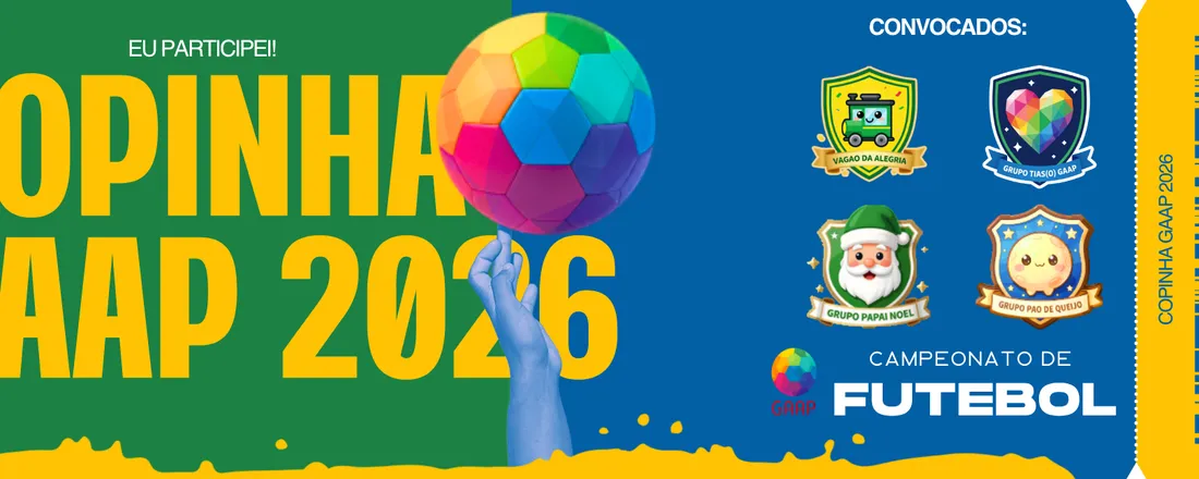 COPINHA GAAP 2026