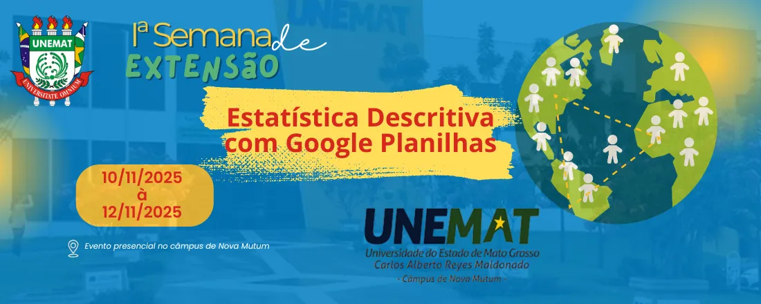 Estatística Descritiva com Google Planilhas