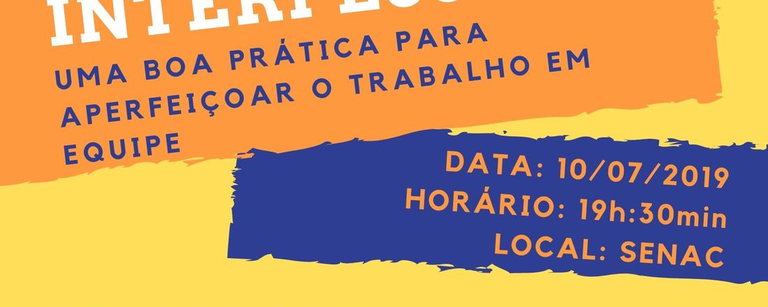 Palestra Relações Interpessoais