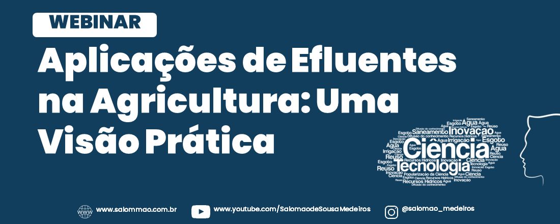 WEBINAR Aplicações de Efluentes na Agricultura: Uma Visão Prática