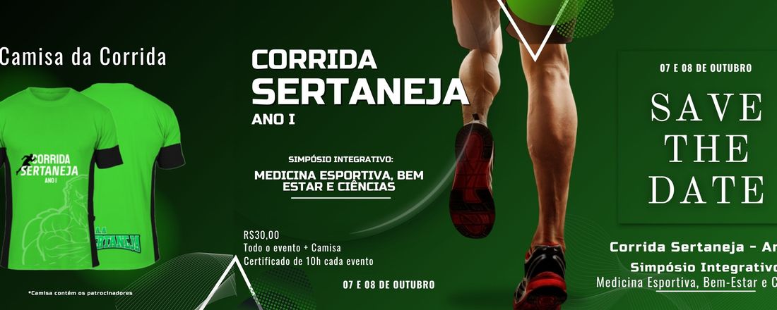 Corrida Sertaneja - Ano I - Simpósio Integrativo: Medicina Esportiva, Bem-estar e Ciência