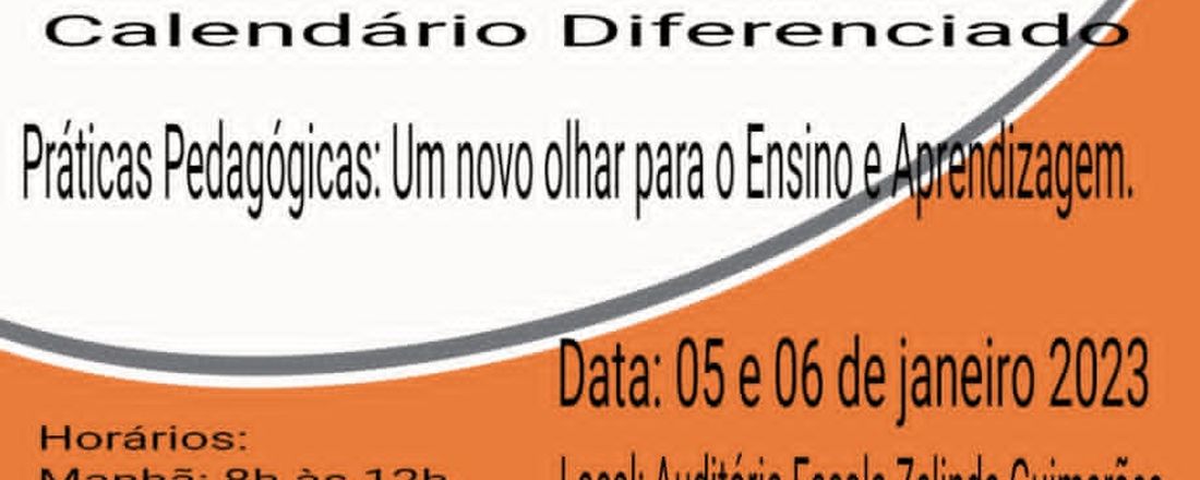 I ENCONTRO PEDAGÓGICO: UM NOVO OLHAR PARA O ENSINO E APRENDIZAGEM