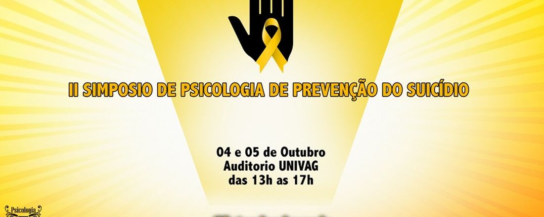 II Simpósio de Psicologia de Prevenção do Suicídio