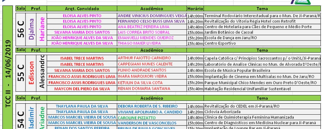 OUVINTE EM BANCA DE TCC2