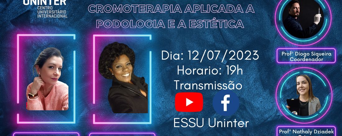 Minicurso - Cromoterapia aplicada a Podologia e Estética Estética