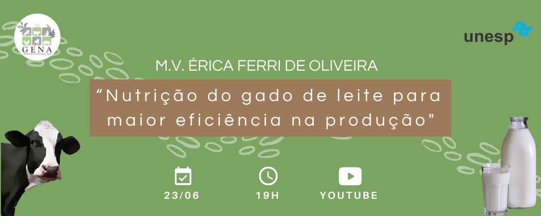 Nutrição do gado de leite para maior eficiência na produção.