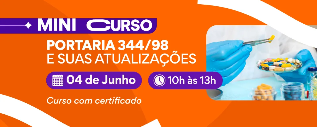 Portaria 344/98 e suas Atualizações