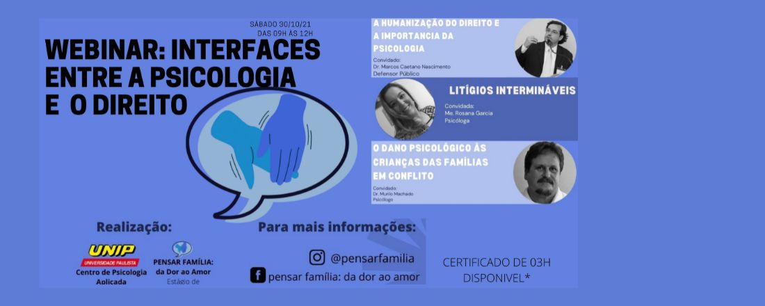 Interfaces entre a Psicologia e o Direito