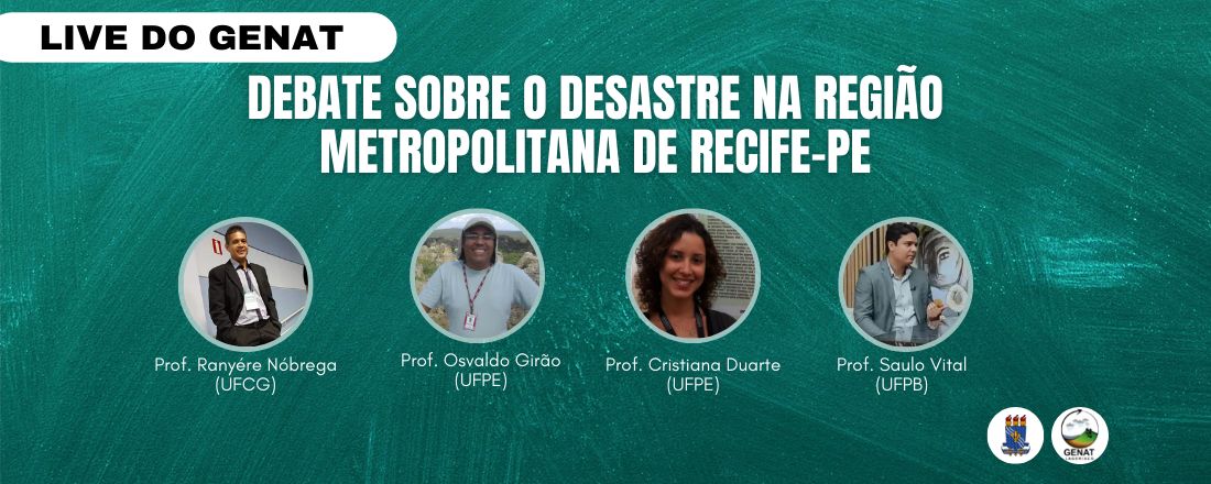 Debate sobre o desastre na região metropolitana de Recife-PE