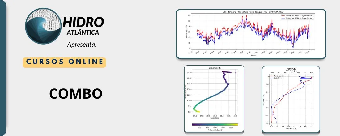 COMBO SÉRIES TEMPORAIS + PERFIS DE CTD