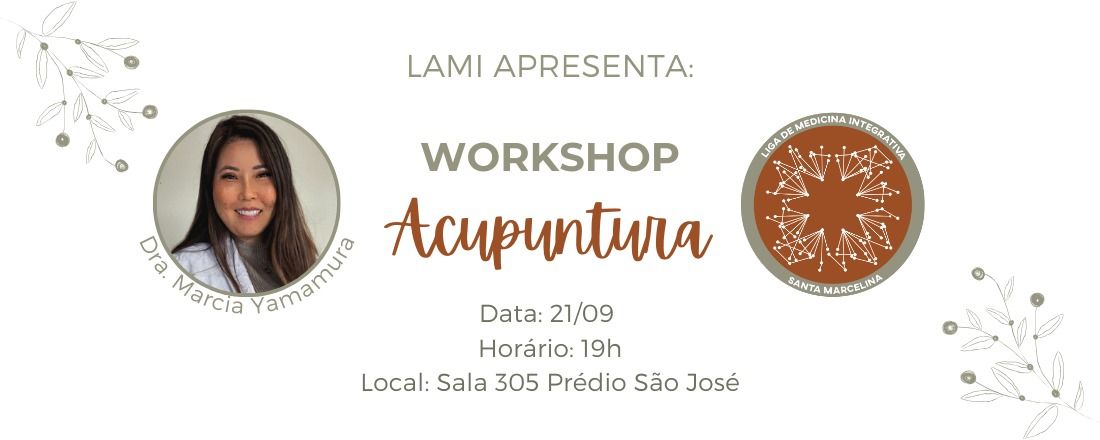 Workshop de Acupuntura