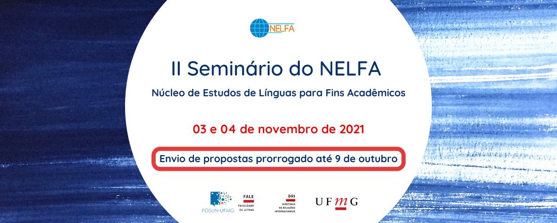II Seminário do Núcleo de Estudos de Línguas para Fins Acadêmicos