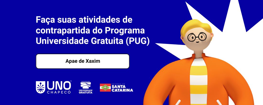 Oportunidade  Contrapartida  PUG (2025/1) - APAE XAXIM