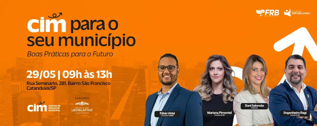 CIM PARA O SEU MUNICÍPIO - BOAS PRÁTICAS PARA O FUTURO