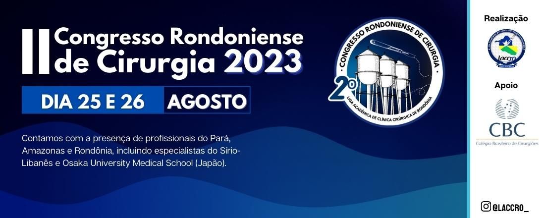 2° Congresso Rondoniense de Cirurgia