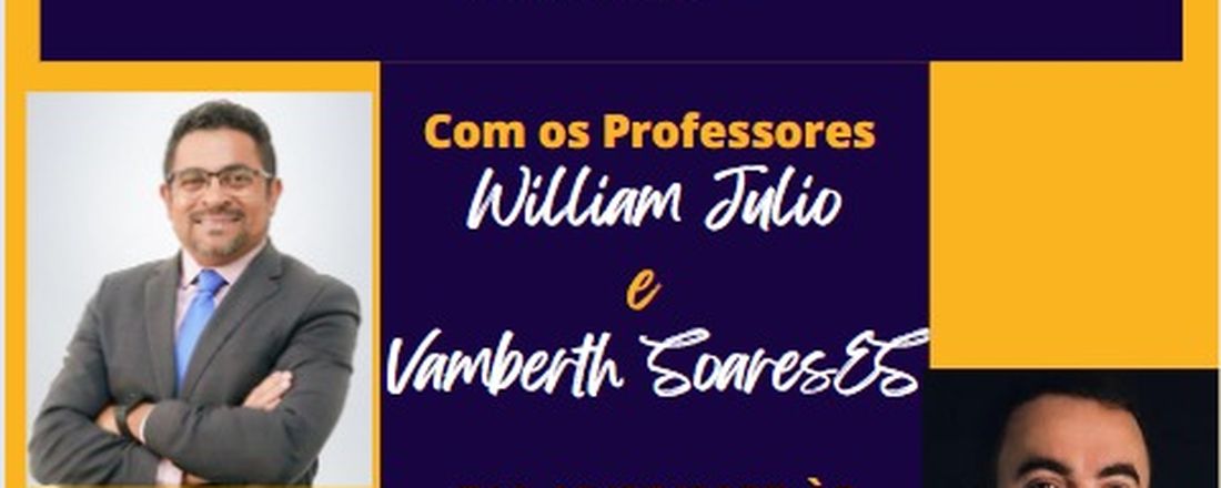 A prisão Civil sob a Perspectiva dos Direitos Humanos” – Prof. William e Prof. Vamberth.