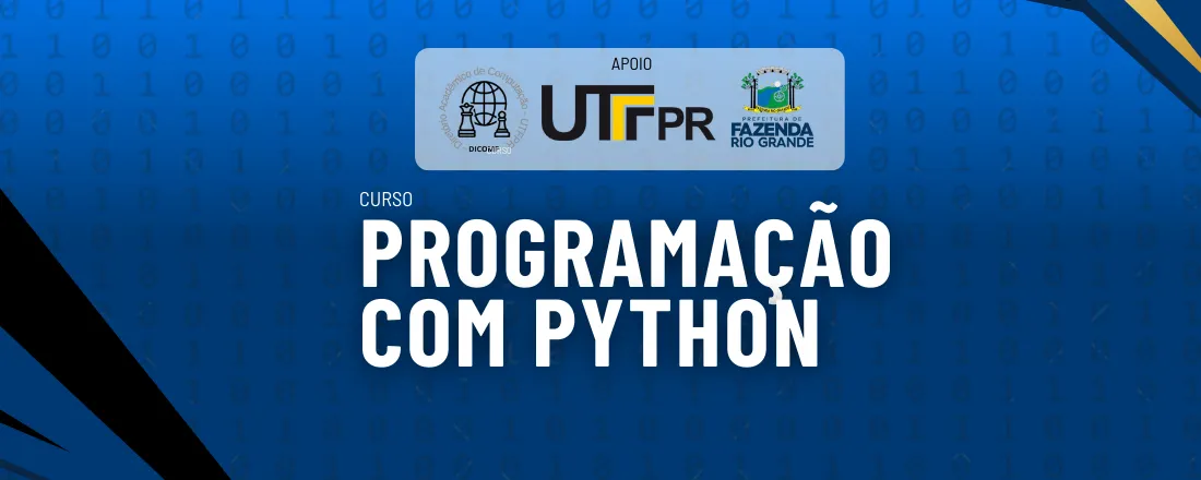 CURSO PROGRAMAÇÃO COM PYTHON