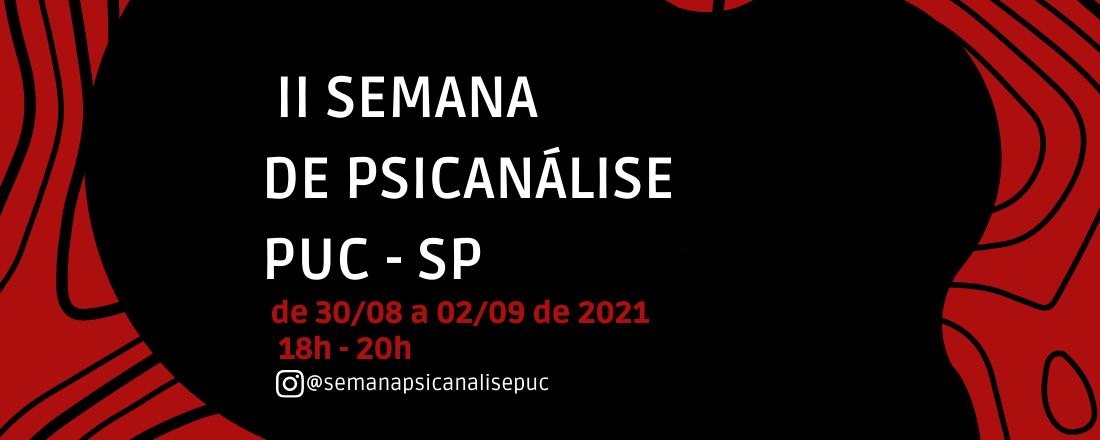 II Semana de Psicanálise da PUC-SP