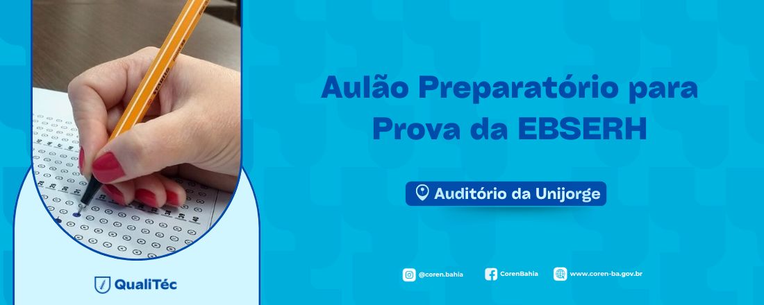 Aulão Preparatório para Prova da EBSERH