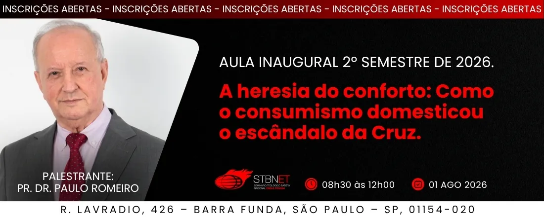AULA INAUGURAL 2º SEMESTRE DE 2026