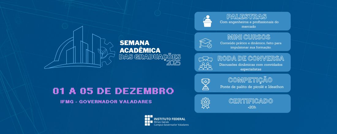 Semana das Graduações do IFMG-GV 2025