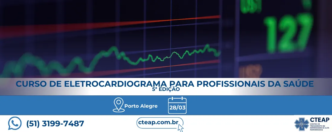 Curso de Eletrocardiograma para Profissionais da Saúde 5ª edição